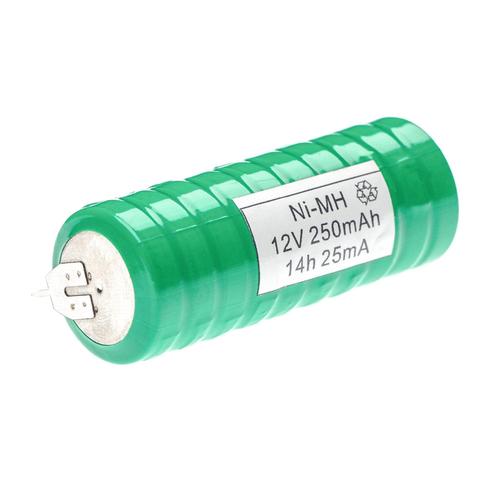 vhbw NiMH pile bouton de remplacement pour type V250H 250mAh 12V convient pour les batteries de modélisme etc.