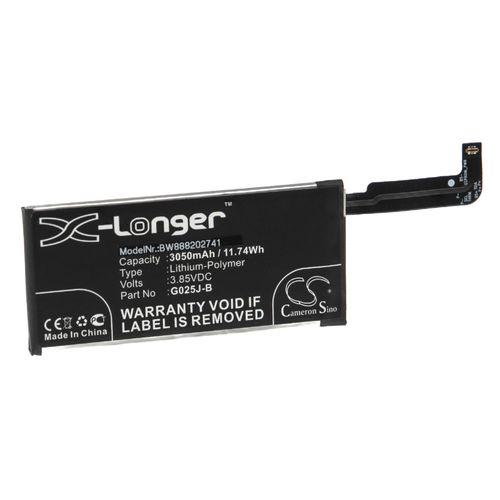 Vhbw Batterie Compatible Avec Google Pixel 4a Smartphone (3050mah, 3,85v, Li-Polymère)