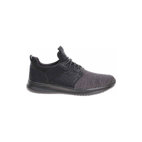 Skechers Delson Camben Chaussures De Sport Baskets Basses Tricot Snoir