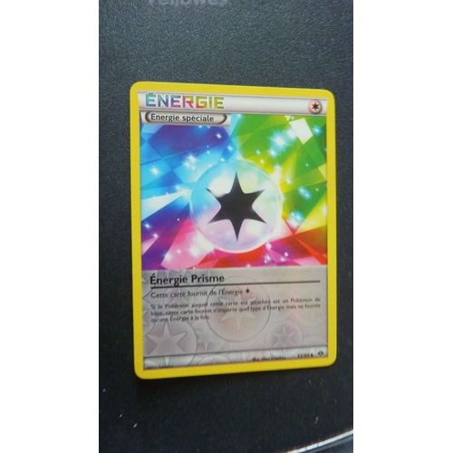 Carte Pokemon Française Semi Rare - Énergie Prisme - N° 93/99 - Série Noir Et Blanc Destinées Futures De 2012 - En Version Reverse Brillante