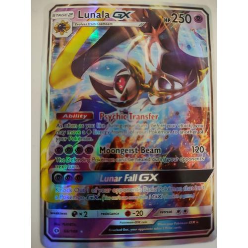 carta pokemon-age) lunala gx hp 250 evolve om c - Comprar Cartas  Colecionáveis antigas no todocoleccion