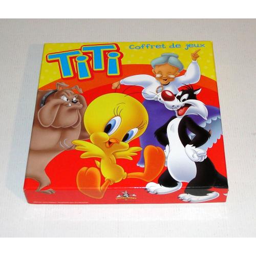 Titi Et Sylvestre Coffret De Jeux Looney Tunes Jeu De Societe Multi Jeux