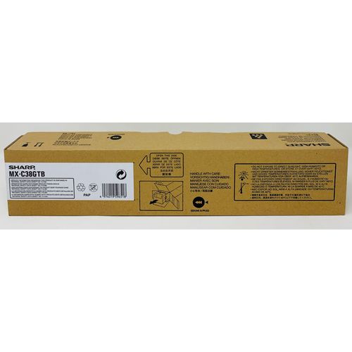 Sharp MXC38GTB - Noir - originale - cartouche de toner - pour Sharp MX-C310, MX-C310F, MX-C310FX, MX-C311, MX-C380, MX-C381, MX-C381FX