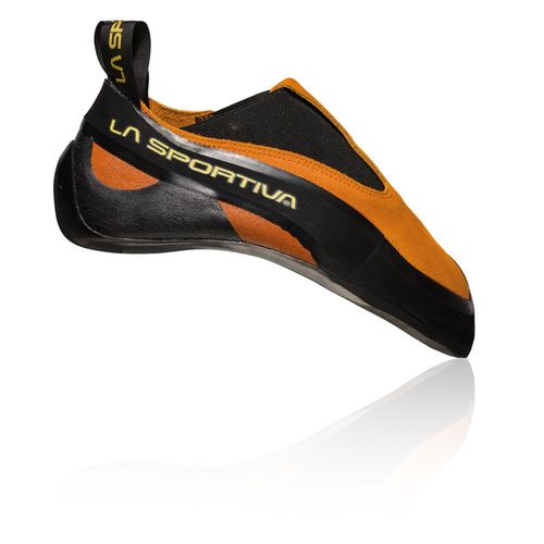 La Sportiva Hommes Cobra Climbing Chaussures De Sport Basketss Noir Orange Léger - 44