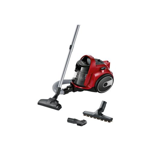 Bosch Serie | 2 BGC05A322 - Aspirateur - traineau - sans sac - rouge chili/noir/argenté