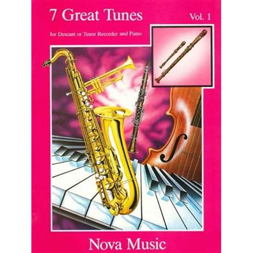 7 Great Tunes For Descant Or Tenor Recorder And Piano Vol 1