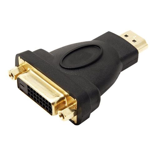 Roline - Adaptateur vidéo - HDMI mâle pour DVI-D femelle - noir