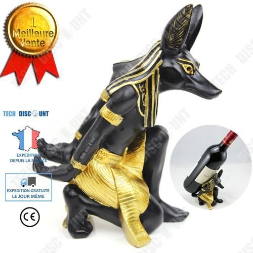 Td® Porte Bouteille Vin Décoratif Table Décoration Idée Cadeau Support Maison Original Rangement Boissons Alcool Casier Sculpture