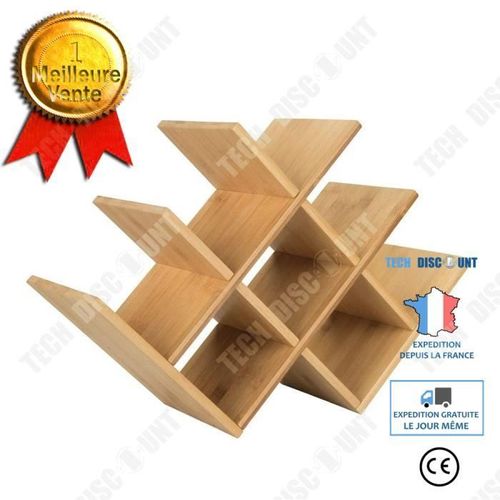 Td® Casier À Vin En Bois Massif Superposé Porte-Bouteilles De Vin Mode Créatif Style Européen Armoire À Vin En Bois Ornements En Boi