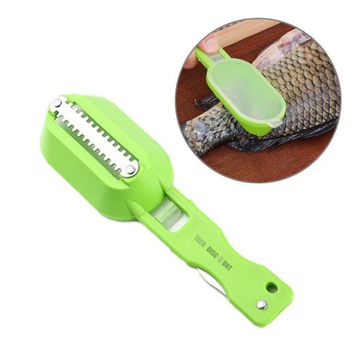 Ecailleuse À Poisson Td® 19cm Ecailleuse En Acier Inoxydable Organisateur D'écailles De Poisson
