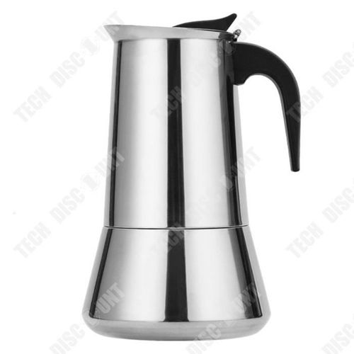 Td® Cafetière Théière Italienne En Inox 50 Ml - 9 Tasses Expresso