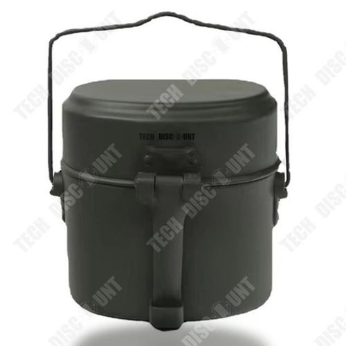 Td® Boîte À Lunch Allemande En Aluminium Camping Entraînement Militaire Boîte À Lunch Chauffante En Aluminium Pratique À L'ancienne