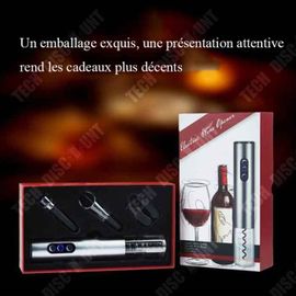 Td® Ouvre-Bouteille Automatique À Batterie Sèche Ensemble De Tire-Bouchon Électrique À Vin En Quatre Pièces