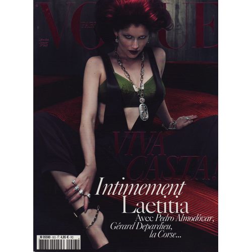 Vogue Paris / 12-2009 N°903 : Laetitia Casta (52p) - Charlotte Gainsbourg (3p)