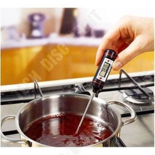 Td®Thermomètre Digital- Électronique De Nourriture-Cuisine Cuisson Bonne Température Précision - Pratique En Acier Inoxydable