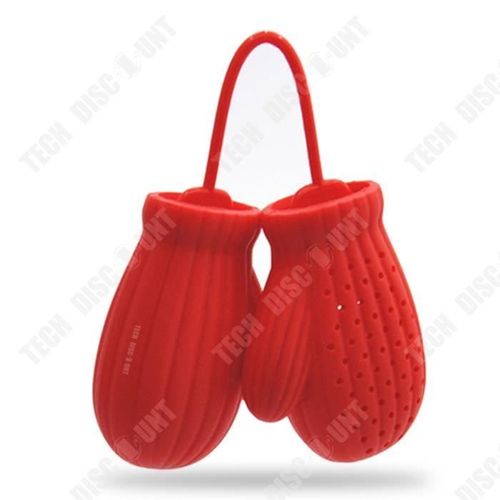 Td® Gants Théière Sachets De Thé Filtre À Résidus De Thé Théière Créative Fournitures Ménagères Matériau En Silicone Comestible