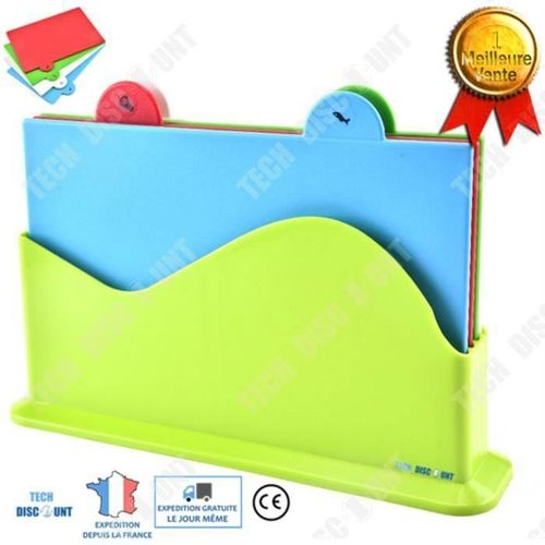 Td® Ensemble De Planches À Découper Plastique Professionnelle Souple Cuisine Pro Bébé Epais Pain Grande Taille 4 Enfants Originale