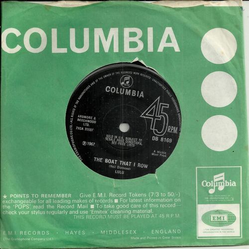 The Boat That I Row (Neil Diamond) / Dreary Days And Nights (Mark London)