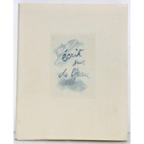 Écrit Sur De L'eau Miomandre Illustré 32 Gravures Eaux-Fortes Grau Sala 1/Ex. N°