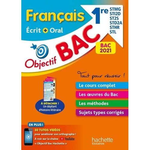 Français Écrit Et Oral 1re Série Technologiques