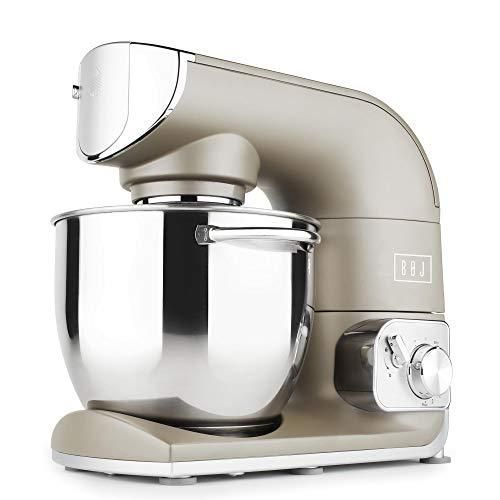 Boj Robots Cuisine Robot De Cuisine Pétrisseur Fp5500m Avec Bol Inox De 5,5 Litres Full Metallic De 1200 W