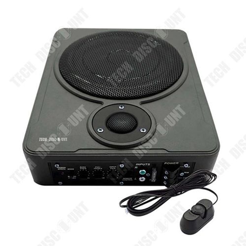 Td® Car Audio Car Slim Seat Subwoofer 8 Inch With Tweeter Subwoofer 12v Wiring 600w Car Subwoofer Suitable For Speakers In Cars