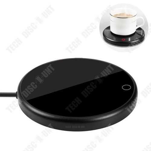 Td® 55? Sous-Verre Thermostatique Chauffage Café Base Thermique En Alliage D'aluminium Tapis Chauffant Mug Tapis Chauffant