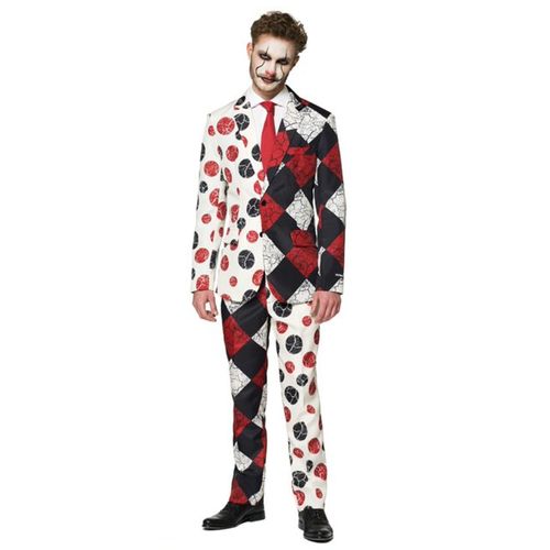 Costume Mr. Clown Vintage Homme Suitmeister - Taille: S (Eu 46)