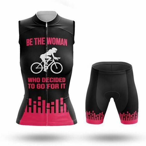 Femme Été Loisir Maillot Spécial De Cyclisme Route Femmes Sans Manches Et Cuissard À Cycliste Vélo Gel Epais Vetement Vtt