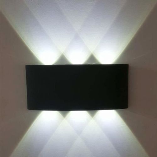 Oomom Applique Murale Intérieur Extérieur Led Moderne 6w Étanche En Aluminium Décoration Pour Chambre Salon Escalier Jardin Terrasse