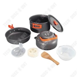 Td® Accessoire Camping,Ensemble D'ustensiles De Cuisine De Camping,Ustensiles De Marche,Ustensiles De Table,Cuisinière - Type 2 Oran
