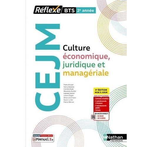 Culture Économique Juridique Et Managériale Bts 2e Année
