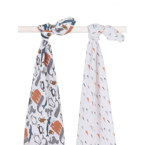 Lot De 2 Langes Hydrophiles - Polar - Jollein
