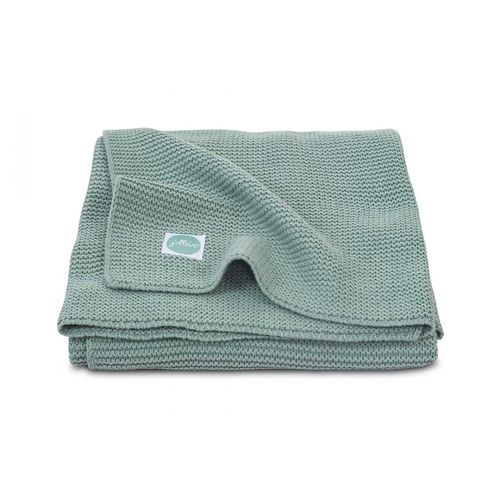 Couverture Bébé Tricot 100x150 Cm Forest Green - Jollein