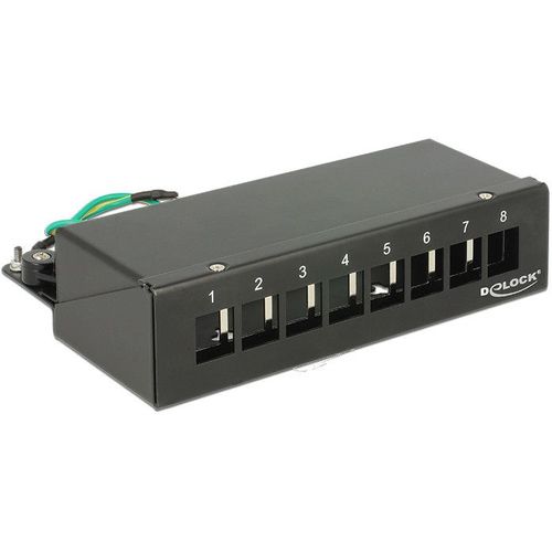 Delock Keystone Desktop Patch Panel - Patch Panel