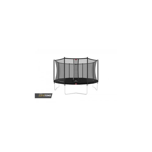 Trampoline Favorit Regular 430 Cm Black Avec Filet De Securité Comfort
