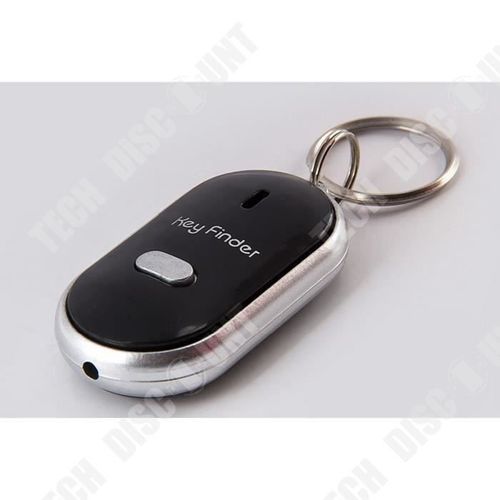 TD® Porte-clé + Connecteur Localisateur Clés Objets connectés perdus Tendance et moderne lumière rouge intégrée