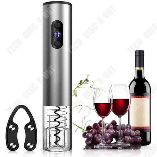 Td® Tire Bouchon Électrique, Ouvre Bouteille Professionnel Pour Vin Rechargeable Aluminium Sans Fil Décapsuleur Automatique
