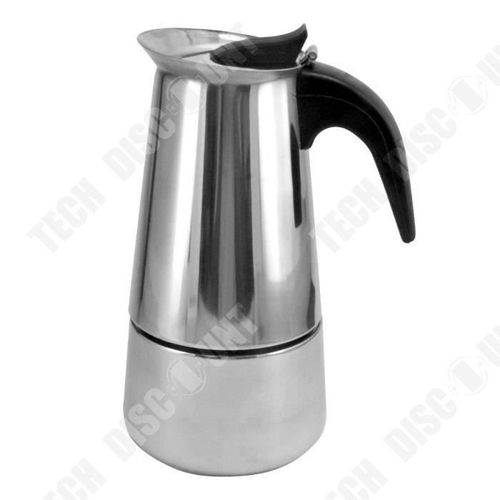 Td® Cafetière Théière Italienne En Inox 50 Ml - 9 Tasses Expresso