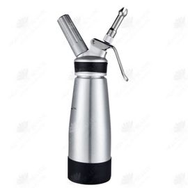 Htbe® Pistolet À Crème En Silicone Tout En Aluminium 500ml Gâteau Café Crème Glacée Dessert Maison Fantaisie Dispositif De Décoratio
