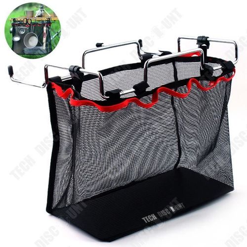 Td® Filet De Rangement En Fil Rack Camping En Plein Air Sac De Rangement Portable Kit D'outils De Barbecue Ensemble De Filets Divers