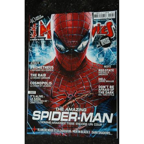 Ciné Fantastique Mad Movies N°253 Juin 2012 The Amazing Spider-Man Blanche Neige Et Le Chasseur Men In Black 3 Dark Shadows
