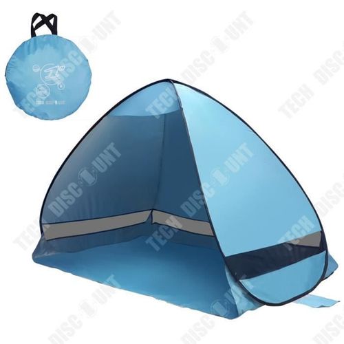 Td® Tente De Parasol De Plage De Camping Entièrement Automatique De 2 Mètres De Long Tente De Camping Anti-Ultraviolet En Plein Air
