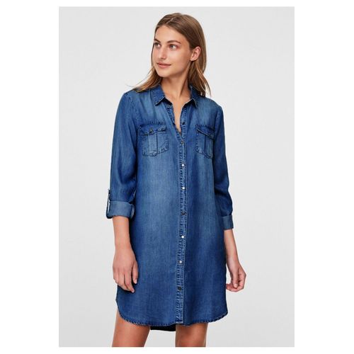 Robe Courte En Jean Bleu Femme