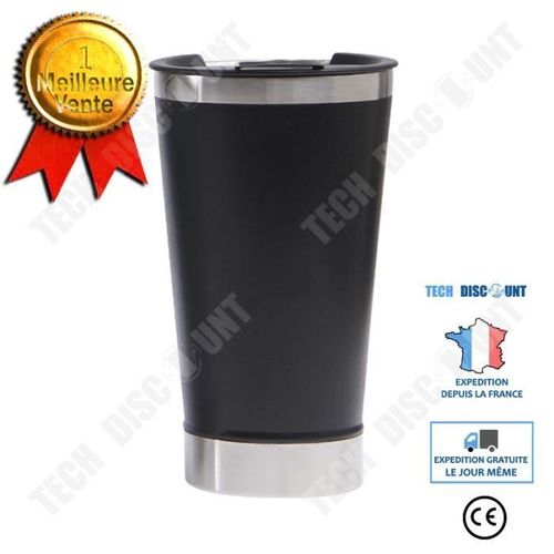 Td® Tasse À Café Conservation La Chaleur À Double Couche Et Stockage Au Froid Tasse De Voiture En Acier Inoxydable Pour Voiture Port