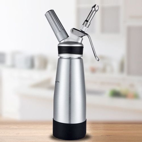 Td® Pistolet À Crème Pistolet À Crème En Silicone Tout En Aluminium 500ml Pistolet À Crème En Silicone Tout En Aluminium Gâteau Au C