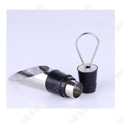 Td® Serveur De Vin Instrument Ustensile De Cuisine Bouchon Anti Tache Outil ¿Nologie Cadeau Simple À Utiliser Acier Inoxydable Chic
