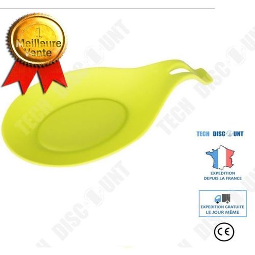 Td® Lot De 4 Gros Repose-Cuillère En Silicone Pour Ustensiles De Cuisine