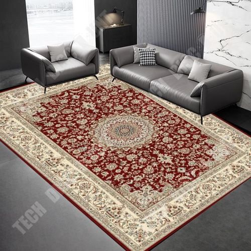 Tapis Maison Modèle Géométrique Bleu Jaune Blanc Décoration Intérieur Salon Salle À Manger Chambre Style Design Unique 160 X 230 Cm