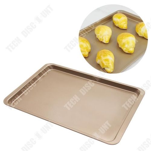 Td® Super Grand Plat De Cuisson Rectangulaire En Acier Au Carbone De 14,5 Pouces Avec Revêtement Antiadhésif, Châssis De Four De Cui